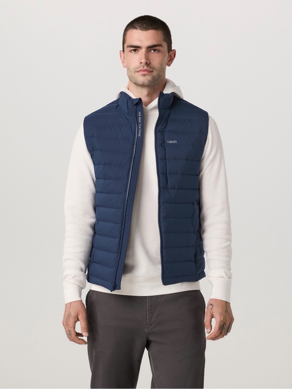 Vuori Steadfast insulated vest XL blue